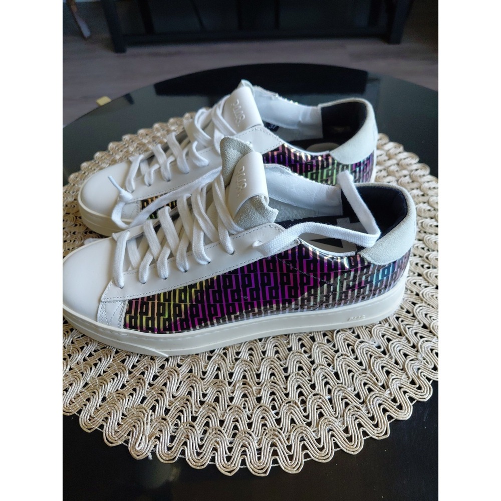 P448 sneakers womens 37 Sz 6.5 To 7 white New  Y2k